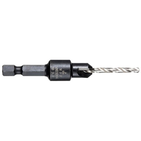 ALPHA 2.4MM ( 3/32IN) HSS COUNTERSINK WITH DRILL BIT 